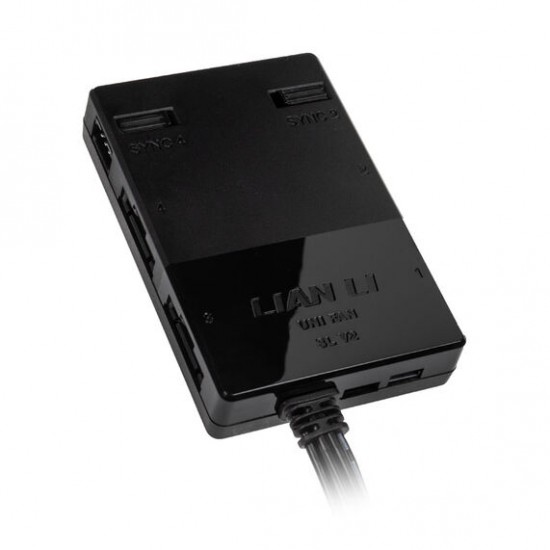 Lian Li UNI HUB SLV2 Controller - Siyah Renk Lian Li UNI HUB SLV2 Controller - Siyah Renk