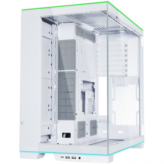 Lian Li O11D EVO RGB, Tempered Glass - Beyaz - Bilgisayar Kasası Model: O11DERGBW