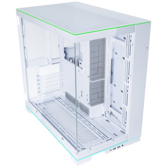 Lian Li O11D EVO RGB, Tempered Glass - Beyaz - Bilgisayar Kasası Model: O11DERGBW