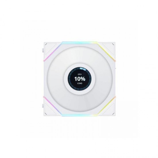 Lian Li UNI FAN TL LCD 120mm Beyaz Fan - Model: 12RTLLCD1W - Reverse Blade Lian Li UNI FAN TL LCD 120mm Beyaz Fan - Model: 12RTLLCD1W - Reverse Blade
