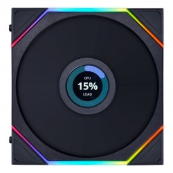 Lian Li UNI FAN TL LCD 140mm RGB - Siyah - Model: 14TLLCD1B