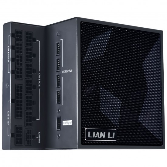 Lian Li EDGE EG0850 80 PLUS Platinum Power Supply, PCIe 5.1, ATX 3.1 - 850 Watt, Black