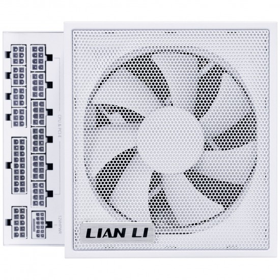 Lian Li EDGE EG1000 80 PLUS Platinum Power Supply, PCIe 5.1, ATX 3.1 - 1000 Watts, White