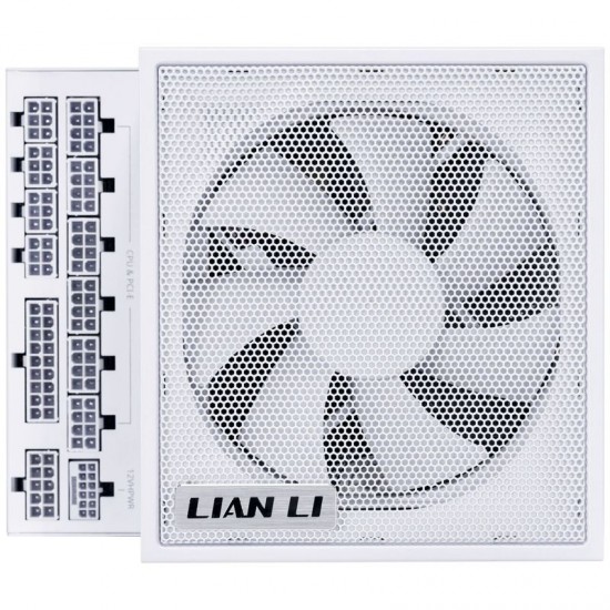 Lian Li EDGE EG1300 80 PLUS Platinum Power Supply, PCIe 5.1, ATX 3.1 - 1300 Watts, White