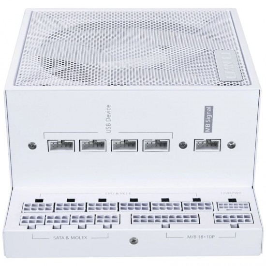 Lian Li EDGE EG1300 80 PLUS Platinum Power Supply, PCIe 5.1, ATX 3.1 - 1300 Watts, White