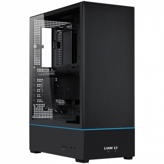 Lian Li SUP-01 ATX Midi Tower Kasa - Siyah Renk - (RGB PCIe 4.0 riser kablosu dahil) - Model: SUP01X