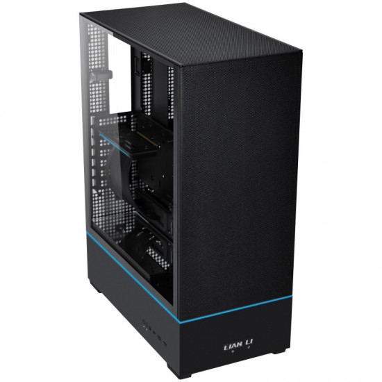 Lian Li SUP-01 ATX Midi Tower Kasa - Siyah Renk - (RGB PCIe 4.0 riser kablosu dahil) - Model: SUP01X