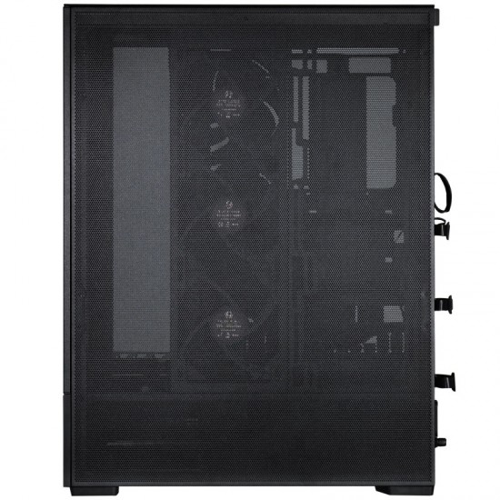 Lian Li SUP-01 ATX Midi Tower Kasa - Siyah Renk - (RGB PCIe 4.0 riser kablosu dahil) - Model: SUP01X