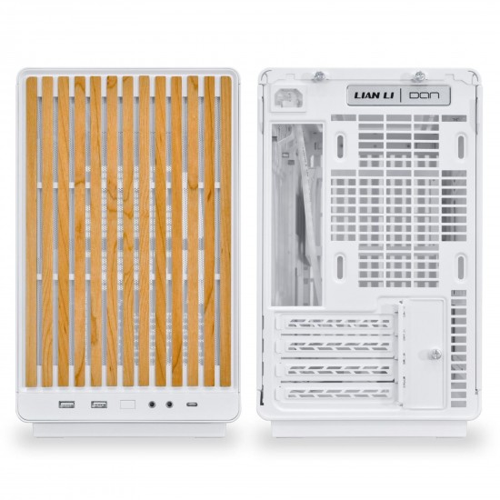 Lian Li DAN A3 mATX Case - Wood Edition - Beyaz Lian Li DAN A3 mATX Case - Wood Edition - Beyaz