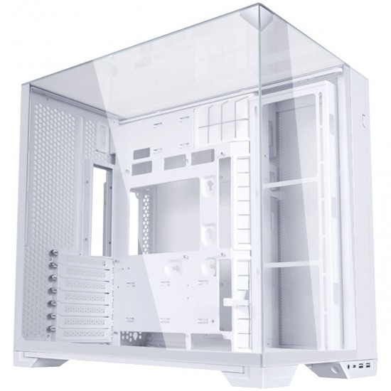Lian Li O11 Vision Compact, Mid Tower, E-ATX, Tempered Glass - Beyaz Renk Bilgisayar Kasası Lian Li O11 Vision Compact, Mid Tower, E-ATX, Tempered Glass - Beyaz Renk Bilgisayar Kasası