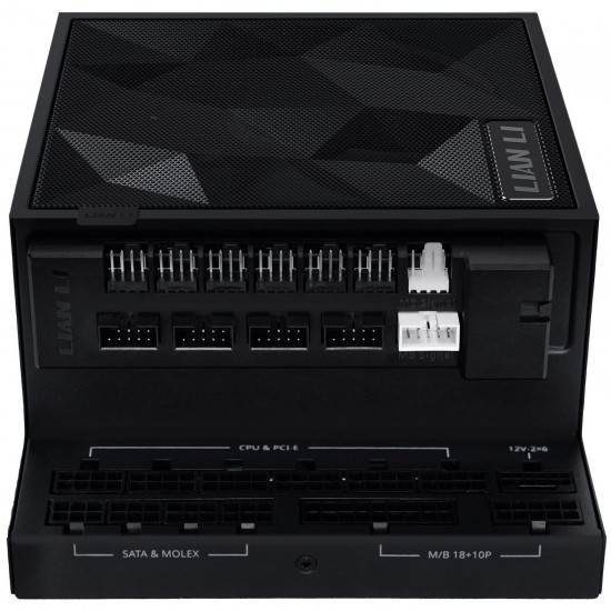 Lian Li EDGE GOLD 1000 80 PLUS Gold power supply, PCIe 5.1, ATX 3.1 - 1,000 watts, Black, (USB hub Dahildir)