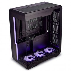 Ssupd Xhuttle Bilgisayar Kasası - ATX - RGB - Tempered Glass - Siyah Renk (3 Fan Dahil)