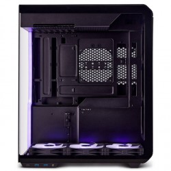Ssupd Xhuttle Bilgisayar Kasası - ATX - RGB - Tempered Glass - Siyah Renk (3 Fan Dahil)