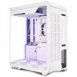 Ssupd Xhuttle Bilgisayar Kasası - ATX - RGB - Tempered Glass - Beyaz Renk (3 Fan Dahil)