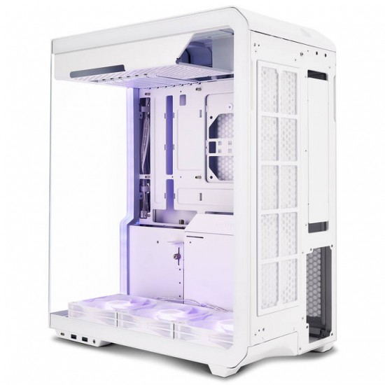Ssupd Xhuttle Bilgisayar Kasası - ATX - RGB - Tempered Glass - Beyaz Renk (3 Fan Dahil) Ssupd Xhuttle Bilgisayar Kasası - ATX - RGB - Tempered Glass - Beyaz Renk (3 Fan Dahil)