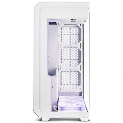 Ssupd Xhuttle Bilgisayar Kasası - ATX - RGB - Tempered Glass - Beyaz Renk (3 Fan Dahil)