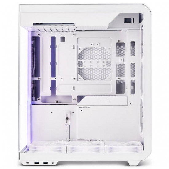 Ssupd Xhuttle Bilgisayar Kasası - ATX - RGB - Tempered Glass - Beyaz Renk (3 Fan Dahil) Ssupd Xhuttle Bilgisayar Kasası - ATX - RGB - Tempered Glass - Beyaz Renk (3 Fan Dahil)