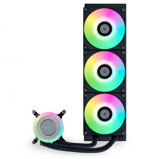 Lian Li GA2 (Galahad II) Lite Version RGB - 360mm AiO Water Cooling - Black - Model: GA2L36RB Lian Li GA2 (Galahad II) Lite Version RGB - 360mm AiO Water Cooling - Black - Model: GA2L36RB