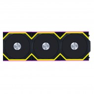 Lian Li UNI FAN SL Wireless ARGB PWM Fan - 3lü Set Kontrolcü Dahil -120mm - Siyah Renk - Reverse Blade