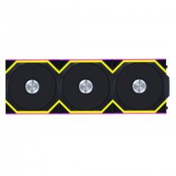 Lian Li UNI FAN SL Wireless ARGB PWM Fan - 3lü Set Kontrolcü Dahil -120mm - Siyah Renk