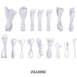 29 Ekim 2025 - Lian Li EDGE GOLD 1200 80 PLUS Gold power supply, PCIe 5.1, ATX 3.1 - 1,200 watts, White, (USB Hub Dahildir)