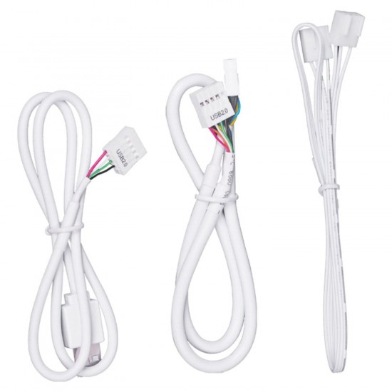 Lian Li EDGE HUB, 4x USB, 6x PWM - White