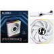 Lian Li UNI FAN TL Wireless LCD Fan - ARGB, PWM - 120mm - Beyaz Renk Lian Li UNI FAN TL Wireless LCD Fan - ARGB, PWM - 120mm - Beyaz Renk