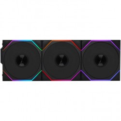 Lian Li UNI FAN TL Wireless 120mm RGB - Black - Model: 12TL1W3W - Reverse Blade - Incl. Controller 3-Pack Lian Li UNI FAN TL Wireless 120mm RGB - Black - Model: 12TL1W3W - Reverse Blade - Incl. Controller 3-Pack