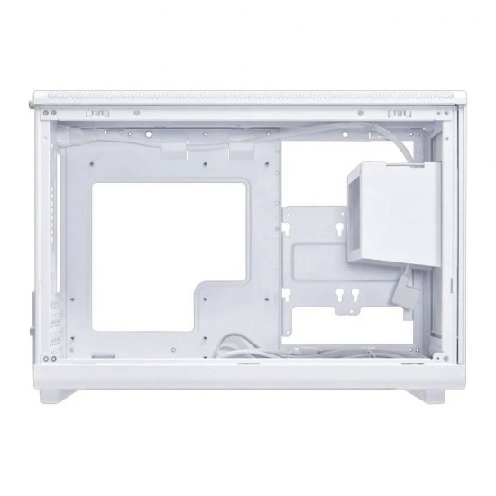 Lian Li DAN A3 mATX Case - Wood Edition - Beyaz - Cam Panel Lian Li DAN A3 mATX Case - Wood Edition - Beyaz - Cam Panel