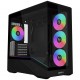 Lian Li Vector V100 Mini PC Case Micro-ATX Tempered Glass - Black Lian Li Vector V100 Mini PC Case Micro-ATX Tempered Glass - Black
