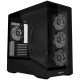 Lian Li Vector V100 Mini PC Case Micro-ATX Tempered Glass - Black Lian Li Vector V100 Mini PC Case Micro-ATX Tempered Glass - Black