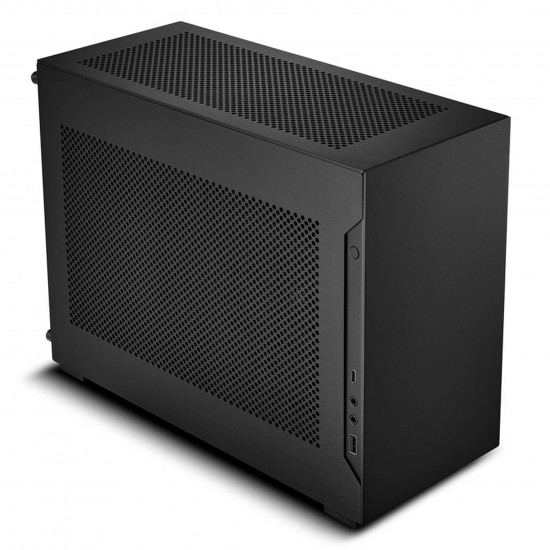 Lian Li x DAN Cases A4-H2O - Mini-ITX PC Case - PCIe 5.0 Riser - Black Lian Li x DAN Cases A4-H2O - Mini-ITX PC Case - PCIe 5.0 Riser - Black
