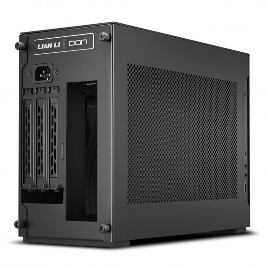 Lian Li x DAN Cases A4-H2O - Mini-ITX PC Case - PCIe 5.0 Riser - Black Lian Li x DAN Cases A4-H2O - Mini-ITX PC Case - PCIe 5.0 Riser - Black