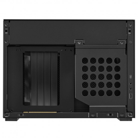 Lian Li x DAN Cases A4-H2O - Mini-ITX PC Case - PCIe 5.0 Riser - Black Lian Li x DAN Cases A4-H2O - Mini-ITX PC Case - PCIe 5.0 Riser - Black