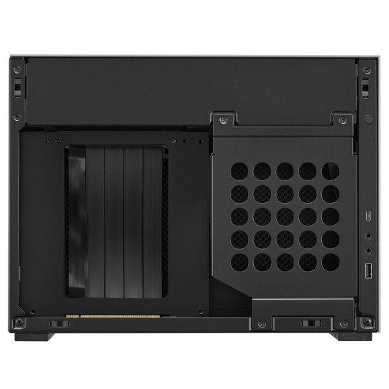 Lian Li x DAN Cases A4-H2O - Mini-ITX PC Case - PCIe 5.0 Riser - Silver Lian Li x DAN Cases A4-H2O - Mini-ITX PC Case - PCIe 5.0 Riser - Silver