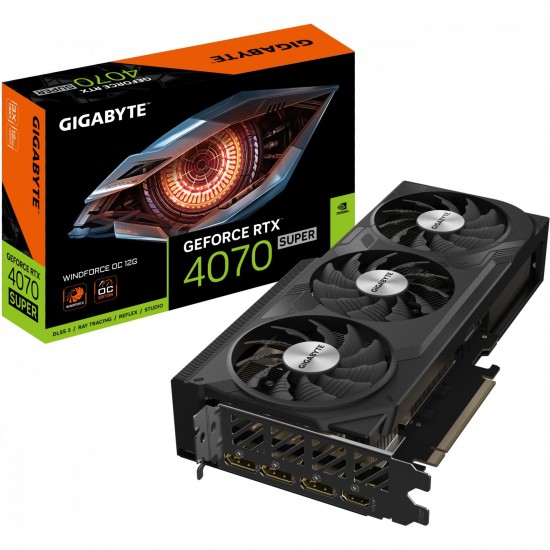 Gigabyte GeForce RTX 4070 SUPER WINDFORCE OC 12G - Ekran Kartı
