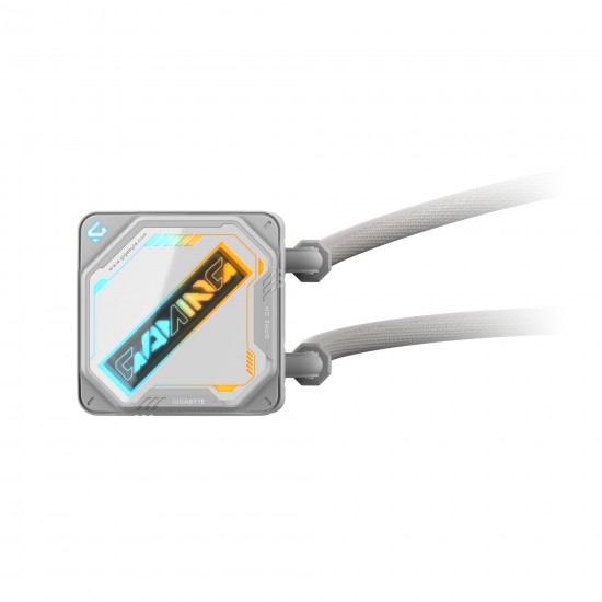 GIGABYTE GAMING 360 ICE Liquid CPU Cooler, slide-in interlocking mechanism, DAISY-CHAIN, Intel LGA 1851 and AMD AM5 Compatible	 GIGABYTE GAMING 360 ICE Liquid CPU Cooler, slide-in interlocking mechanism, DAISY-CHAIN, Intel LGA 1851 and AMD AM5 Compatible