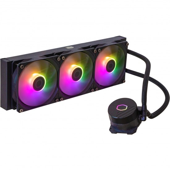 Cooler Master MasterLiquid 360L Core ARGB - AIO CPU Cooling - Black Cooler Master MasterLiquid 360L Core ARGB - AIO CPU Cooling - Black
