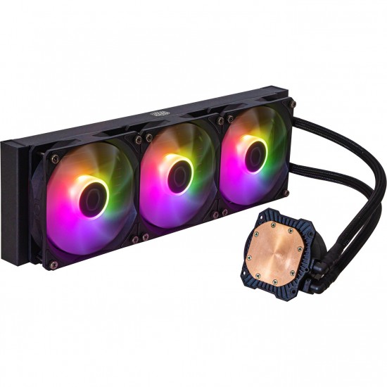 Cooler Master MasterLiquid 360L Core ARGB - AIO CPU Cooling - Black Cooler Master MasterLiquid 360L Core ARGB - AIO CPU Cooling - Black