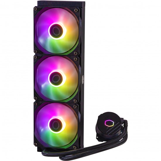 Cooler Master MasterLiquid 360L Core ARGB - AIO CPU Cooling - Black Cooler Master MasterLiquid 360L Core ARGB - AIO CPU Cooling - Black