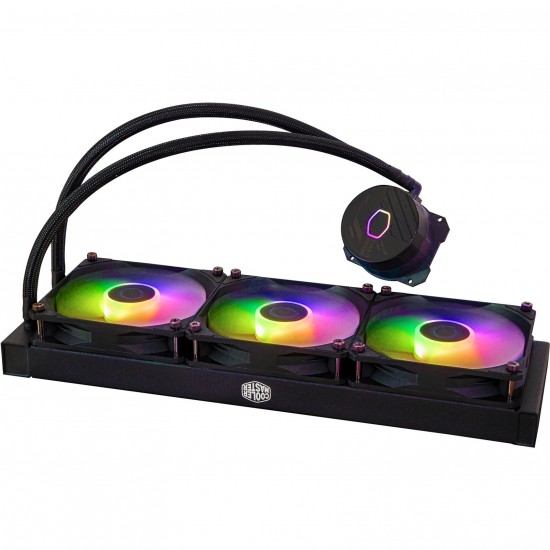 Cooler Master MasterLiquid 360L Core ARGB - AIO CPU Cooling - Black Cooler Master MasterLiquid 360L Core ARGB - AIO CPU Cooling - Black
