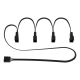 Arctic 4-Pin PWM Fan Splitter Cable