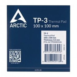 Arctic TP-3 Premium Performance Thermal Pad - Boyut: 100x100mm - Kalınlık 0.5mm