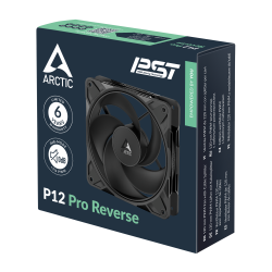 Arctic P12 Pro 120mm PWM PST - Reverse Fan (Black)