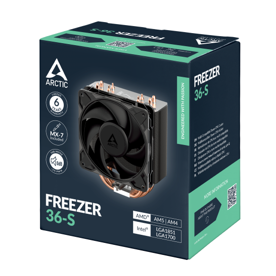 Arctic Freezer 36-S Multi Compatible Tower CPU Cooler Arctic Freezer 36-S Multi Compatible Tower CPU Cooler