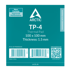 Arctic TP-4 Premium Performance Thermal Pad - Boyut: 100x100mm - Kalınlık 1.5mm