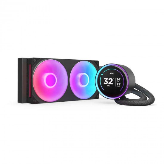 Nzxt Kraken Elite 240 RGB 240mm AIO Liquid Cooler with 2.72" IPS LCD & RGB Nzxt Kraken Elite 240 RGB 240mm AIO Liquid Cooler with 2.72" IPS LCD & RGB