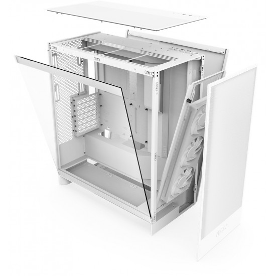 NZXT H7 Flow 2024 Model CM-H72FW-01 Beyaz Bilgisayar Kasası NZXT H7 Flow 2024 Model CM-H72FW-01 Beyaz Bilgisayar Kasası