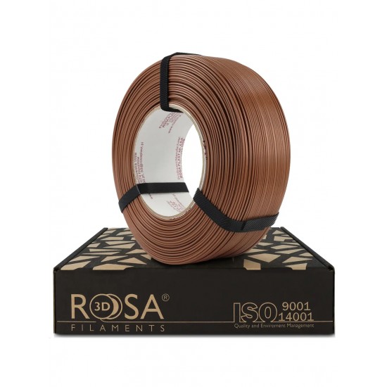 Rosa3D Filament - ReFill PLA Starter Mocha Mousse -  European toy safety standard (EN 71-3)