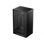 DeepCool CH270 Digital, Micro-ATX, LCD, Tempered glass, Black Case DeepCool CH270 Digital, Micro-ATX, LCD, Tempered glass, Black Case